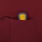 vidaXL Sillón de masaje eléctrico cuero sintético rojo tinto vidaXL Sillón de masaje eléctrico cuero sintético rojo tinto