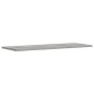 vidaXL Estantes pared 4 uds madera ingeniería gris Sonoma 80x30x1,5 cm