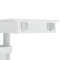 vidaXL Mesa de bar de pared madera contrachapada blanco 102x45x103,5cm vidaXL Mesa de bar de pared madera contrachapada blanco 102x45x103,5cm