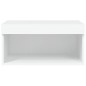 vidaXL Mueble para TV con luces LED blanco 60x30x30 cm