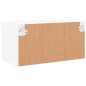 vidaXL Mueble para TV con luces LED blanco 60x30x30 cm