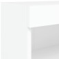 vidaXL Mueble para TV con luces LED blanco 60x30x30 cm