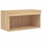 vidaXL Mueble para TV con luces LED roble Sonoma 60x30x30 cm vidaXL Mueble para TV con luces LED roble Sonoma 60x30x30 cm