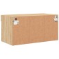 vidaXL Mueble para TV con luces LED roble Sonoma 60x30x30 cm vidaXL Mueble para TV con luces LED roble Sonoma 60x30x30 cm