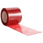 vidaXL Tira de cortina para puertas PVC rojo 200x1,6 mm 50 m vidaXL Tira de cortina para puertas PVC rojo 200x1,6 mm 50 m