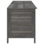 vidaXL Arcón jardín madera maciza abeto gris antracita 198,5x50x56,5cm vidaXL Arcón jardín madera maciza abeto gris antracita 198,5x50x56,5cm
