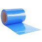 vidaXL Tira de cortina para puertas PVC azul 300x2,6 mm 10 m vidaXL Tira de cortina para puertas PVC azul 300x2,6 mm 10 m