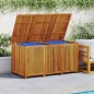 vidaXL Caja de almacenaje de jardín madera maciza acacia 150x80x75 cm vidaXL Caja de almacenaje de jardín madera maciza acacia 150x80x75 cm