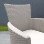 Allibert Silla de comedor de jardín 2 uds Iowa capuchino 215519 Allibert Silla de comedor de jardín 2 uds Iowa capuchino 215519