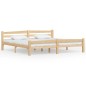 vidaXL Estructura de cama de madera maciza de pino 200x200 cm vidaXL Estructura de cama de madera maciza de pino 200x200 cm