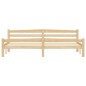 vidaXL Estructura de cama de madera maciza de pino 200x200 cm vidaXL Estructura de cama de madera maciza de pino 200x200 cm