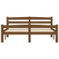 vidaXL Estructura de cama madera maciza pino marrón miel 140x200 cm vidaXL Estructura de cama madera maciza pino marrón miel 140x200 cm