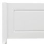 vidaXL Estructura de cama de madera maciza de pino blanca 90x200 cm vidaXL Estructura de cama de madera maciza de pino blanca 90x200 cm