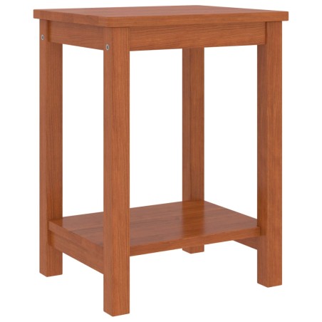 vidaXL Mesita de noche madera maciza de mango marrón miel 40x30x50 cm