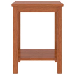 vidaXL Mesita de noche madera maciza de mango marrón miel 40x30x50 cm