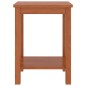 vidaXL Mesita de noche madera maciza de mango marrón miel 40x30x50 cm
