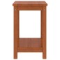 vidaXL Mesita de noche madera maciza de mango marrón miel 40x30x50 cm