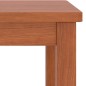 vidaXL Mesita de noche madera maciza de mango marrón miel 40x30x50 cm