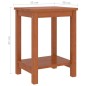 vidaXL Mesita de noche madera maciza de mango marrón miel 40x30x50 cm