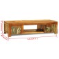 vidaXL Mueble para la TV vintage con 2 puertas madera reciclada