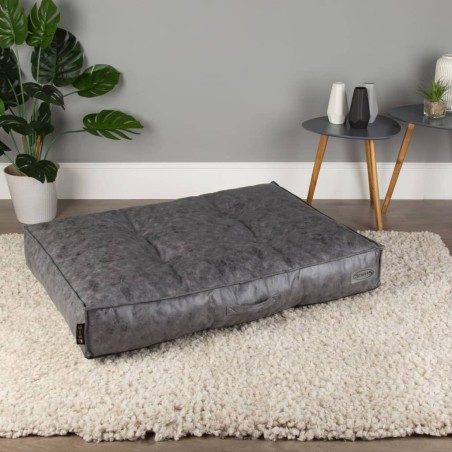 Scruffs & Tramps Colchón para perros Knightsbridge gris L 100x70 cm