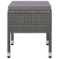 vidaXL Juego de comedor de jardín de 5 piezas gris vidaXL Juego de comedor de jardín de 5 piezas gris