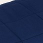 vidaXL Manta con peso tela azul 137x200 cm 10 kg vidaXL Manta con peso tela azul 137x200 cm 10 kg