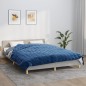 vidaXL Manta con peso tela azul 220x230 cm 11 kg vidaXL Manta con peso tela azul 220x230 cm 11 kg