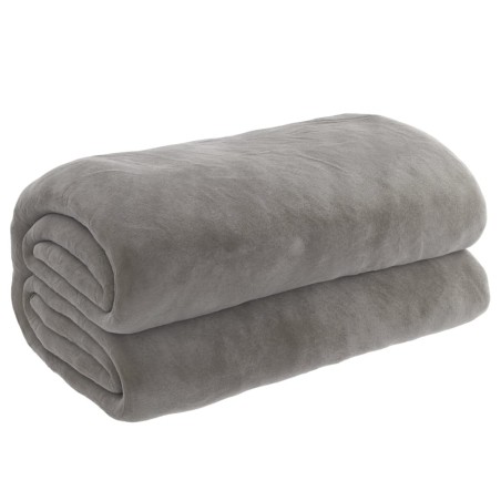 vidaXL Manta con peso con funda tela gris 200x230 cm 13 kg