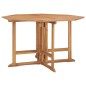 vidaXL Set de comedor de jardín plegable 5 pzas madera maciza de teca vidaXL Set de comedor de jardín plegable 5 pzas madera maciza de teca