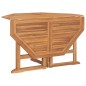 vidaXL Set de comedor de jardín plegable 5 pzas madera maciza de teca vidaXL Set de comedor de jardín plegable 5 pzas madera maciza de teca