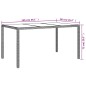 vidaXL Set comedor de jardín 7 pzas con cojines ratán sintético blanco vidaXL Set comedor de jardín 7 pzas con cojines ratán sintético blanco