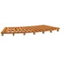 vidaXL Borde bañera hidromasaje madera acacia y ratán sintético negro vidaXL Borde bañera hidromasaje madera acacia y ratán sintético negro