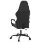 vidaXL Silla gaming cuero sintético negro y azul vidaXL Silla gaming cuero sintético negro y azul