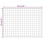 vidaXL Manta con peso tela gris 152x203 cm 7 kg vidaXL Manta con peso tela gris 152x203 cm 7 kg