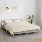 vidaXL Manta con peso tela color crema claro 220x240 cm 11 kg