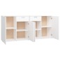 vidaXL Aparador de madera de ingeniería negro 160x36x75 cm vidaXL Aparador de madera de ingeniería negro 160x36x75 cm