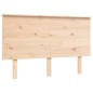 vidaXL Estructura de cama de matrimonio con cabecero madera maciza vidaXL Estructura de cama de matrimonio con cabecero madera maciza