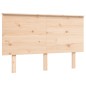 vidaXL Estructura de cama con cabecero madera maciza 140x190 cm vidaXL Estructura de cama con cabecero madera maciza 140x190 cm