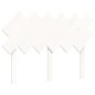 vidaXL Estructura cama de matrimonio con cabecero madera maciza blanco vidaXL Estructura cama de matrimonio con cabecero madera maciza blanco