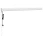 vidaXL Toldo retráctil aluminio y tela azul y blanco 3,5x2,5 m vidaXL Toldo retráctil aluminio y tela azul y blanco 3,5x2,5 m