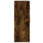 vidaXL Armarios de pared 2 uds madera de ingeniería roble ahumado vidaXL Armarios de pared 2 uds madera de ingeniería roble ahumado