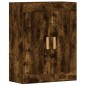 vidaXL Armarios de pared 2 uds madera de ingeniería roble ahumado vidaXL Armarios de pared 2 uds madera de ingeniería roble ahumado