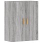 vidaXL Armarios de pared 2 uds madera de ingeniería gris Sonoma vidaXL Armarios de pared 2 uds madera de ingeniería gris Sonoma