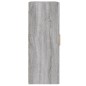 vidaXL Armarios de pared 2 uds madera de ingeniería gris Sonoma vidaXL Armarios de pared 2 uds madera de ingeniería gris Sonoma