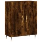 vidaXL Aparador alto madera contrachapada roble ahumado 69,5x34x180 cm vidaXL Aparador alto madera contrachapada roble ahumado 69,5x34x180 cm