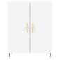 vidaXL Aparador alto madera contrachapada blanco 69,5x34x180 cm vidaXL Aparador alto madera contrachapada blanco 69,5x34x180 cm