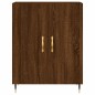 vidaXL Aparador alto madera contrachapada marrón roble 69,5x34x180 cm vidaXL Aparador alto madera contrachapada marrón roble 69,5x34x180 cm