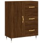 vidaXL Aparador alto madera contrachapada marrón roble 69,5x34x180 cm vidaXL Aparador alto madera contrachapada marrón roble 69,5x34x180 cm
