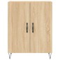 vidaXL Aparador alto madera contrachapada color roble 69,5x34x180 cm vidaXL Aparador alto madera contrachapada color roble 69,5x34x180 cm